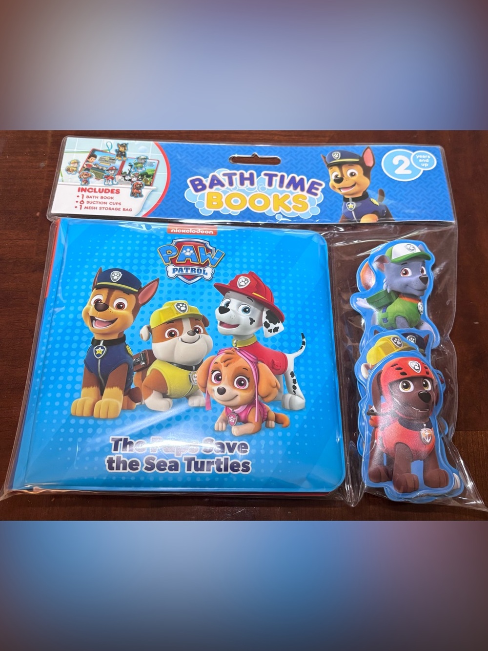 Paw Patrol Bath Time Book Ages 2 and Up